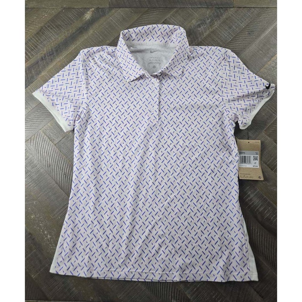 Nike Golf Dri-Fit Victory Polo Shirt Womens XS IB0328-100 NWT